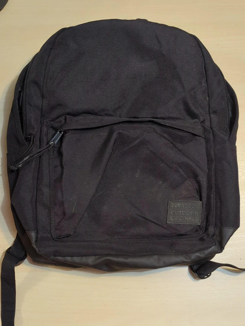 Black Charging Backpack